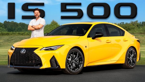 2025 Lexus IS 500: A V8 Farewell Lap