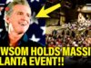 California Governor Gavin Newsom Ignites National Political Speculation with 'Packed Event' in Pivotal Atlanta