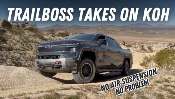 Chevy Silverado EV Trail Boss Tackles King of the Hammers