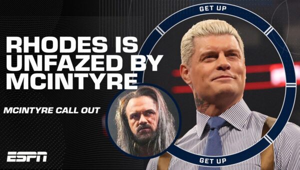 Cody Rhodes Unfazed by McIntyre Ahead of Elimination Chamber