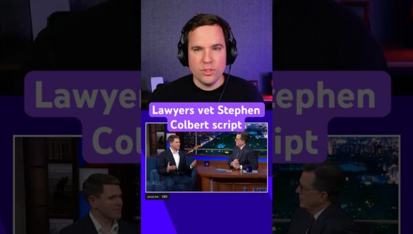 Colbert’s Script Lawyers: A Broadcast TV Glitch?