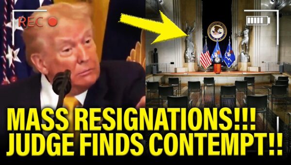 DOJ in Crisis: Mass Exodus Leads to Contempt Charges, Jeopardizing Due Process and Rule of Law