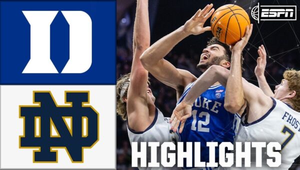 Duke Dominates Notre Dame in 100-56 Blowout