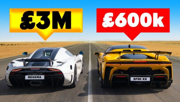 Ferrari SF90 XX vs. Koenigsegg Regera: Hybrid Hypercar Showdown