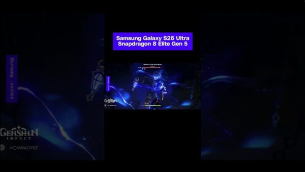 Galaxy S26 Ultra: Snapdragon 8 Elite Gen 5 Powers Next-Gen Gaming