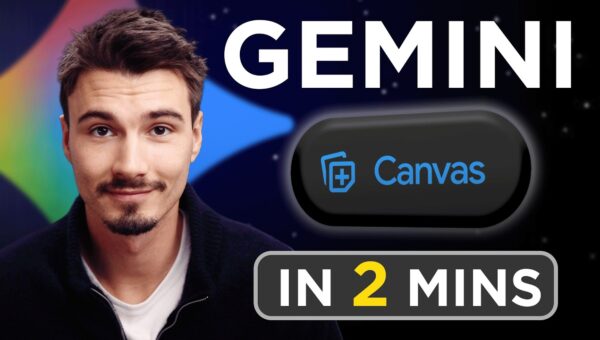 Gemini Canvas Transforms Text into Interactive Content