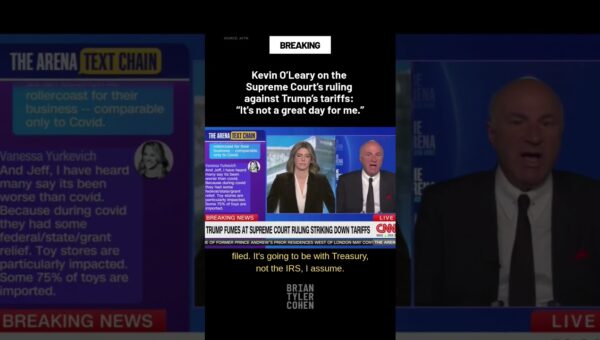 Kevin O’Leary Sounds Alarm as Supreme Court Tariff Reversal Triggers Business Compliance Chaos
