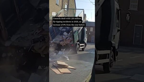 London Fly-Tipping Caught on Camera: Council Issues Warning