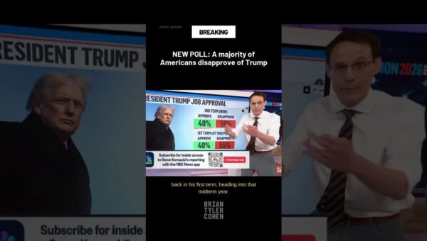 New Poll Shows Majority Disapprove of Trump’s Job Performance