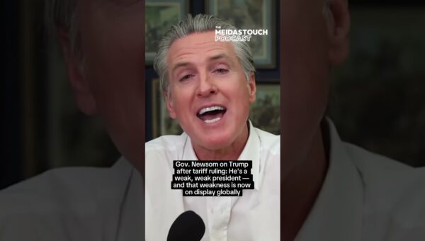 Newsom Slams Trump as ‘Weak President’ Following Tariff Setback, Alleges Self-Dealing