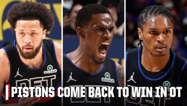 Pistons’ Big 3 Ignite OT Comeback Win