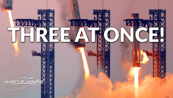 Starship Construction Accelerates Across Three Sites