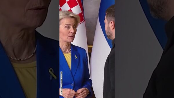 Ursula von der Leyen Meets Zelensky: A Moment of Shared Resolve