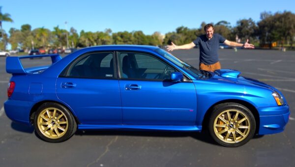 Virtually New 2004 Subaru WRX STI Hits Auction Block