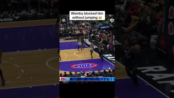 Wemby’s Block Leaves Raptors Stunned