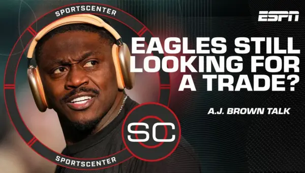 AJ Brown Trade Buzz Cools; Eagles Stand Firm