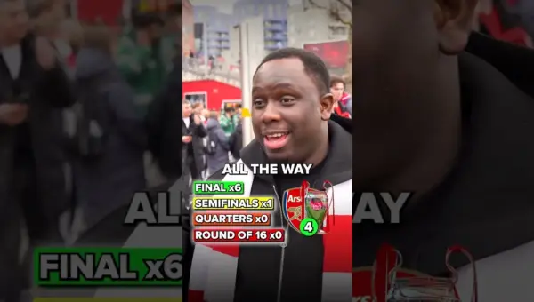 Arsenal’s Champions League Ambitions Sky-High: Fans Eye Final Berth