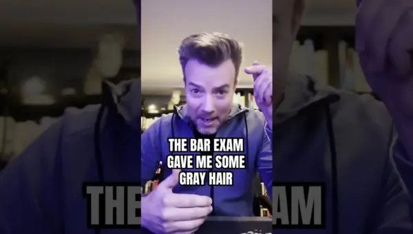 Bar Exam’s Toll: Stress Turns Hair Gray Overnight