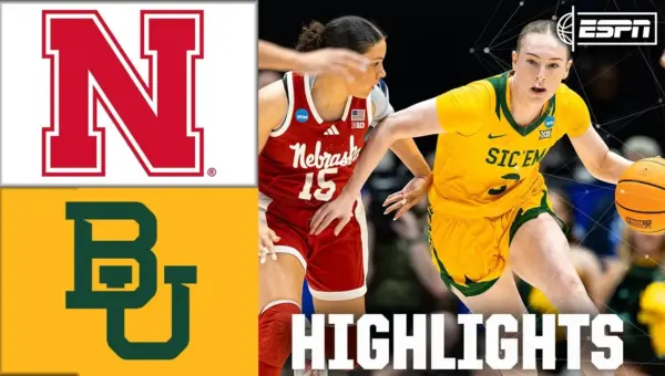Baylor Survives Scare, Edges Nebraska in NCAA Thriller