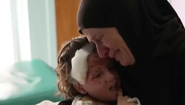 Beirut Hospital Tends to Children Wounded in Israeli Strikes