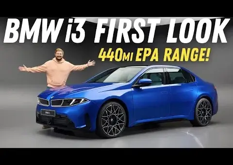 BMW i3 Sedan Arrives with 440 Miles of Range