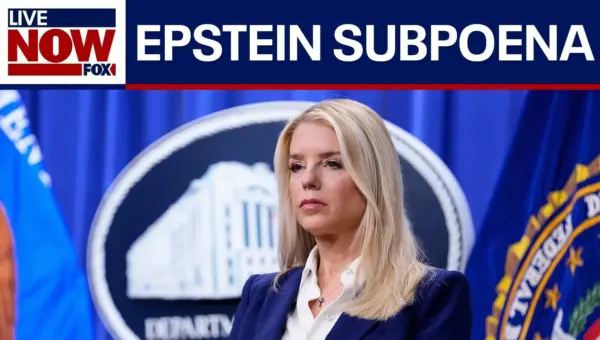 Bondi Subpoenaed Over Epstein Files: ‘I Will Follow the Law’