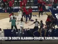 Brawl Erupts: Referee Downed, 8 Ejected in South Alabama-Coastal Carolina Clash