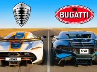 Bugatti Divo vs. Koenigsegg Jesko: The Ultimate Hypercar Drag Race Unfolds