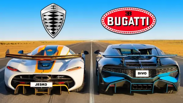 Bugatti Divo vs. Koenigsegg Jesko: The Ultimate Hypercar Drag Race Unfolds