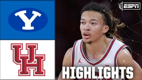 BYU Stuns Houston in Big 12 Thriller, 73-66