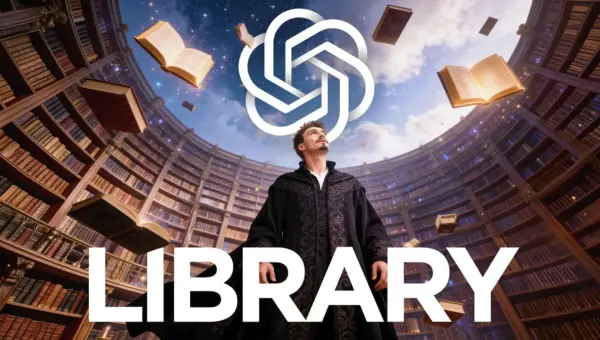 ChatGPT Adds Library Tab, Google Overhauls AI Studio