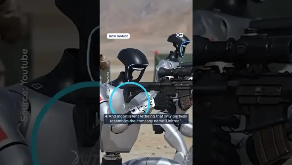 China’s ‘Robot Army’ Viral Videos Exposed as AI Fakes