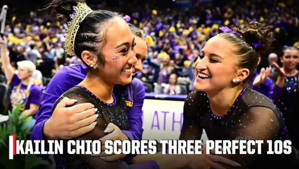 Chio Scores 3 Perfect 10s in LSU’s Dominant Win!