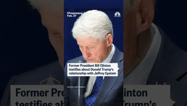 Clinton Testifies on Trump’s Epstein Ties: ‘Didn’t Know Him Well’