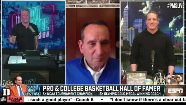 Coach K Debunks Hair Dye Rumors, Discusses March Madness