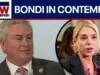 Comer Defends Subpoena, Blasts Democrats After Bondi Briefing