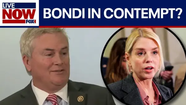 Comer Defends Subpoena, Blasts Democrats After Bondi Briefing