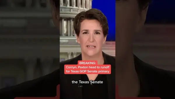 Cornyn, Paxton Force Runoff in Bitter Texas GOP Senate Race