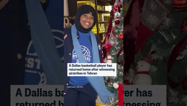 Dallas Player Escapes Tehran Airstrikes, Returns Home Safely