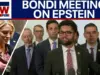 Democrats Demand Answers on Epstein Files After Bondi Meeting