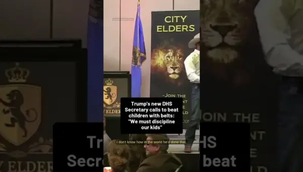 DHS Nominee’s Shocking Call for Belt Discipline