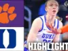 Duke Dominates Clemson in ACC Tournament Quarterfinal
