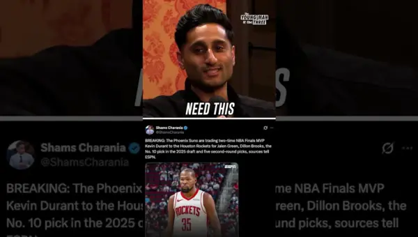 Durant Trade Bombshell: Shams Chased News Mid-Flight!