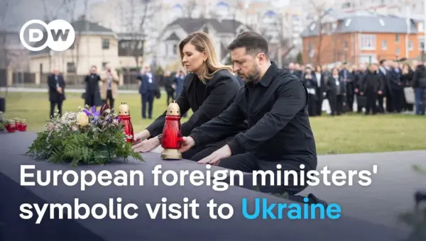 Europe Visits Bucha, Pledges Solidarity Amid Aid Concerns