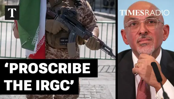 Ex-Chancellor Urges UK to Designate Iran’s IRGC as Terrorist Group