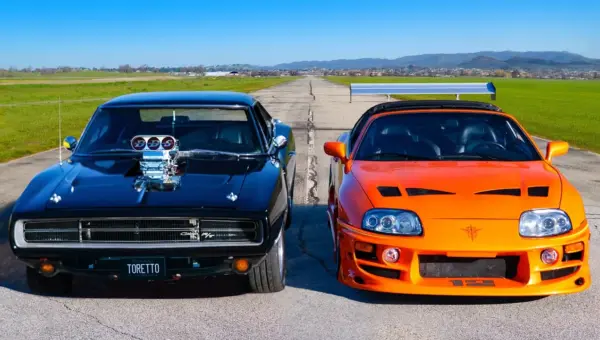 Fast & Furious Icons Drag Race: Supra vs. Charger!