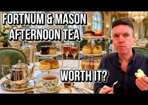 Fortnum & Mason Earns 9/10 for Royal Afternoon Tea