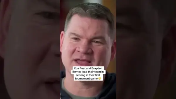 Freshman Phenoms Koa Peat, Brayden Burries Shine Bright