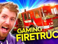 Gaming Firetruck Unleashed: Ultimate Rig Built!