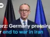 Germany Pushes for Iran War Diplomacy Amidst Rising Costs